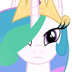 Size: 5000x5000 | Tagged: safe, artist:age3rcm, imported from twibooru, princess celestia, image, mare stare, png