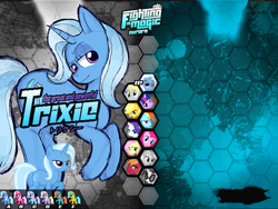 Size: 640x480 | Tagged: safe, imported from derpibooru, trixie, pony, unicorn, fighting is magic, character select, fighting is magic aurora, game screencap, menu