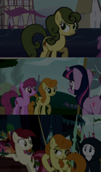 Size: 1280x2160 | Tagged: safe, edit, edited screencap, editor:jerryakiraclassics19, imported from twibooru, screencap, berry punch, berryshine, carrot top, golden harvest, rarity, roseluck, twilight sparkle, earth pony, pony, unicorn, boast busters, it isn't the mane thing about you, swarm of the century, '90s, 80s, female, image, mare, png
