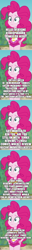 Size: 500x3878 | Tagged: safe, edit, edited screencap, editor:lord you know who, imported from derpibooru, screencap, pinkie pie, equestria girls, equestria girls series, breaking the fourth wall, comic, screencap comic, talking to viewer