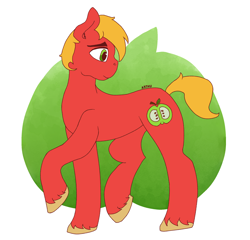 Size: 2600x2500 | Tagged: safe, artist:arthu, imported from derpibooru, big macintosh, earth pony, pony, simple background, solo, white background