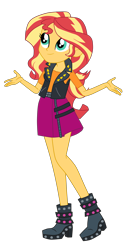 Size: 1900x3553 | Tagged: safe, artist:gmaplay, imported from derpibooru, sunset shimmer, human, equestria girls, cute, shimmerbetes, simple background, solo, transparent background