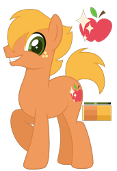 Size: 2000x2916 | Tagged: safe, artist:monochrome-sunsets, imported from derpibooru, oc, earth pony, pony, male, offspring, parent:big macintosh, parent:spitfire, parents:macinfire, simple background, solo, stallion, transparent background