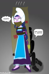 Size: 1024x1536 | Tagged: safe, artist:cartoonmasterv3, artist:robukun, imported from derpibooru, twilight sparkle, human, equestria girls, bondage, bound and gagged, cloth gag, criminal, dutch, dutch cap, gag, hat, kidnapped, muffled words, rope, rope bondage, scared, shocked, show accurate, surprised, tied up