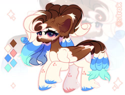 Size: 1280x972 | Tagged: safe, artist:sirok9999, imported from derpibooru, oc, oc only, pegasus, pony, ear fluff, eyelashes, female, mare, pegasus oc, unshorn fetlocks, wings, zoom layer