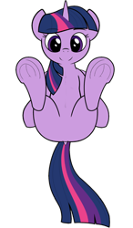 Size: 6400x10931 | Tagged: safe, artist:dailevy, artist:ponygamer2020, imported from derpibooru, twilight sparkle, alicorn, pony, absurd resolution, cute, featureless crotch, female, hooves, looking at you, lying down, on back, secret horse files, sfw version, simple background, smiling, solo, tail, transparent background, twiabetes, twilight sparkle (alicorn), vector