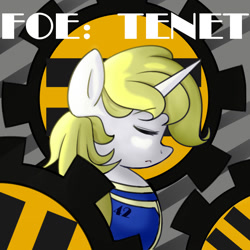 Size: 1024x1024 | Tagged: safe, artist:red river, imported from derpibooru, oc, pony, unicorn, fallout equestria, clothes, female, jumpsuit, mare, vault suit
