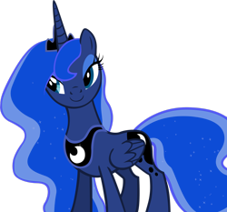 Size: 2538x2364 | Tagged: safe, artist:scisohaelora, imported from derpibooru, princess luna, alicorn, pony, female, high res, mare, simple background, solo, transparent background, vector
