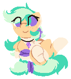 Size: 140x156 | Tagged: safe, artist:rhythmpixel, imported from derpibooru, oc, oc only, oc:summer ray, pegasus, chest fluff, pixel art, simple background, solo, transparent background