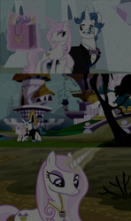 Size: 1280x2160 | Tagged: safe, edit, edited screencap, editor:jerryakiraclassics19, imported from twibooru, screencap, fancypants, fleur-de-lis, pony, unicorn, amending fences, common ground, sweet and elite, '90s, 80s, female, image, jewelry, magic, male, mare, necklace, png, stallion, telekinesis