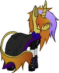 Size: 2147x2637 | Tagged: safe, artist:duskendraws, imported from derpibooru, oc, oc only, oc:shiren, pony, unicorn, female, leonine tail, mare, simple background, solo, tail, transparent background