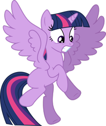 Size: 2247x2668 | Tagged: safe, artist:skie-vinyl, imported from derpibooru, twilight sparkle, alicorn, pony, princess twilight sparkle (episode), .svg available, female, gritted teeth, high res, looking down, mare, simple background, solo, teeth, transparent background, twilight sparkle (alicorn), vector