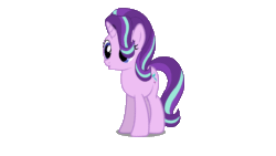 Size: 1920x1080 | Tagged: artist needed, source needed, safe, imported from derpibooru, starlight glimmer, pony, unicorn, animated, boop, cute, flash animation, gif, happy, simple background, transparent background