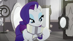 Size: 1920x1080 | Tagged: safe, imported from derpibooru, screencap, rarity, rainbow roadtrip, solo