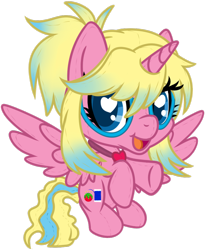 Size: 814x982 | Tagged: safe, artist:lupulrafinat, imported from derpibooru, oc, oc only, alicorn, original species, plush pony, pony, alicorn oc, eyelashes, female, glasses, horn, mare, plushie, rearing, simple background, smiling, solo, transparent background, underhoof, wings