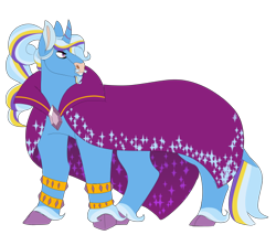 Size: 540x459 | Tagged: safe, artist:thedeathofrats, imported from derpibooru, trixie, pony, unicorn, alternate design, cape, clothes, curved horn, facial hair, goatee, horn, moustache, simple background, solo, transparent background, unshorn fetlocks