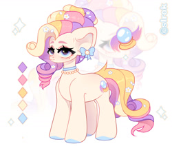 Size: 1280x1085 | Tagged: safe, artist:sirok9999, imported from derpibooru, oc, oc only, earth pony, pony, base used, choker, ear piercing, earth pony oc, eyelashes, female, mare, piercing, zoom layer