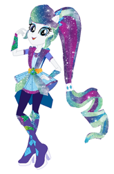 Size: 398x603 | Tagged: safe, imported from twibooru, rarity, equestria girls, crystal guardian, image, png, solo