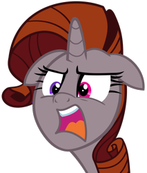 Size: 1024x1200 | Tagged: safe, derpibooru exclusive, edit, editor:flynnmlp, imported from derpibooru, vector edit, oc, oc only, oc:funny jo, pony, unicorn, the saddle row review, .svg available, female, floppy ears, heterochromia, horn, mare, no spoilers, open mouth, recolor, simple background, solo, svg, teeth, transparent background, unicorn oc, vector