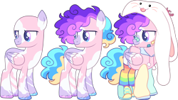 Size: 3504x1971 | Tagged: safe, artist:kurosawakuro, imported from derpibooru, oc, pegasus, pony, bald, clothes, hoodie, male, rainbow socks, simple background, socks, solo, stallion, striped socks, transparent background