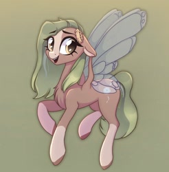 Size: 1594x1618 | Tagged: safe, artist:_alixxie_, imported from derpibooru, oc, flutter pony, pony, female, floppy ears, mare, solo