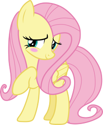 Size: 3000x3615 | Tagged: safe, artist:cloudy glow, imported from derpibooru, fluttershy, pony, .ai available, blushing, cute, shyabetes, simple background, solo, transparent background, vector