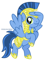 Size: 808x1100 | Tagged: safe, artist:jennieoo, imported from derpibooru, oc, oc only, oc:light feather, pegasus, pony, armor, male, royal guard, salute, show accurate, simple background, solo, stallion, transparent background, vector