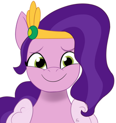 Size: 1280x1359 | Tagged: safe, artist:frownfactory, imported from derpibooru, pipp petals, pegasus, pony, spoiler:g5, spoiler:my little pony: tell your tale, spoiler:tyts01e03, female, g5, jewelry, mare, my little pony: tell your tale, simple background, sisters take flight, smiling, solo, tiara, transparent background, wings