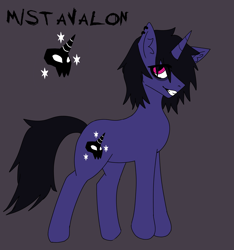 Size: 2807x3000 | Tagged: safe, artist:sleepymist, imported from derpibooru, oc, oc only, oc:mist avalon, pony, unicorn, cutie mark, ear piercing, earring, emo, goth, horn, jewelry, piercing, ponysona, reference sheet, skull, unicorn oc