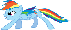 Size: 3004x1262 | Tagged: safe, artist:zapapplejam, imported from derpibooru, rainbow dash, pegasus, pony, female, mare, simple background, solo, transparent background, vector