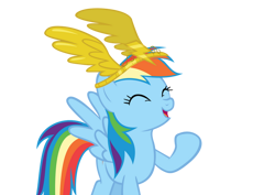 Size: 900x637 | Tagged: safe, artist:mr-loco-moto, imported from derpibooru, rainbow dash, pegasus, pony, season 1, sonic rainboom (episode), eyes closed, female, mare, simple background, solo, transparent background, vector