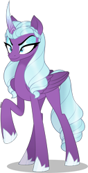 Size: 2035x4000 | Tagged: safe, artist:orin331, imported from derpibooru, opaline arcana, alicorn, pony, spoiler:g5, spoiler:my little pony: make your mark, beautiful, curved horn, eyeshadow, female, folded wings, full body, g4, g5, g5 to g4, generation leap, high res, hoof shoes, hooves, horn, jewelry, lidded eyes, makeup, mare, movie accurate, my little pony: make your mark, raised hoof, regalia, shadow, show accurate, signature, simple background, smiling, smirk, solo, standing, that was fast, transparent background, wings