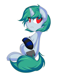 Size: 1050x1350 | Tagged: safe, artist:bamboodog, imported from derpibooru, oc, oc only, pony, unicorn, clothes, female, mare, no pupils, pouting, simple background, socks, solo, striped socks, transparent background