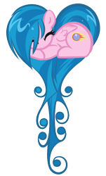 Size: 469x779 | Tagged: safe, artist:bamboodog, imported from derpibooru, oc, oc only, oc:berry blast, pegasus, pony, female, heart pony, mare, simple background, solo, transparent background