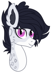 Size: 928x1318 | Tagged: safe, artist:lupulrafinat, imported from derpibooru, oc, oc only, earth pony, pony, bust, ear fluff, earth pony oc, male, simple background, smiling, solo, stallion, transparent background