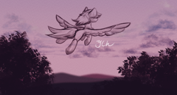 Size: 3000x1622 | Tagged: safe, artist:jsunlight, imported from derpibooru, oc, pegasus, pony, solo