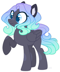 Size: 1952x2312 | Tagged: safe, artist:purplegrim40, imported from derpibooru, oc, oc only, pegasus, pony, base used, ear fluff, female, mare, pegasus oc, raised hoof, simple background, solo, transparent background, wide eyes