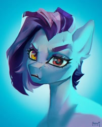 Size: 1800x2240 | Tagged: safe, artist:annna markarova, imported from derpibooru, oc, earth pony, pony, bust, digital art, looking at you, portrait, solo