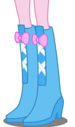 Size: 294x497 | Tagged: safe, imported from derpibooru, pinkie pie, human, equestria girls, boots, high heel boots, legs, pictures of legs, shoes, simple background, solo, white background