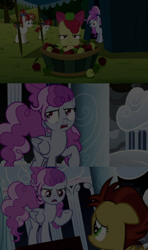 Size: 1280x2160 | Tagged: safe, edit, edited screencap, editor:jerryakiraclassics19, imported from twibooru, screencap, apple bloom, cotton sky, rainbow stars, earth pony, pegasus, pony, unicorn, brotherhooves social, the ending of the end, '90s, female, filly, hyper sonic, image, mare, png
