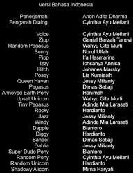 Size: 519x677 | Tagged: safe, imported from derpibooru, screencap, spoiler:my little pony: make your mark, credits, g5, indonesia, my little pony: make your mark, my little pony: make your mark chapter 1, no pony, text, text only