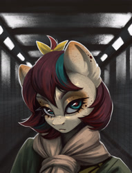 Size: 1941x2534 | Tagged: safe, artist:amishy, imported from derpibooru, oc, oc only, anthro, bust, female, looking at you, mare, solo