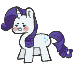 Size: 533x507 | Tagged: safe, imported from derpibooru, rarity, pony, unicorn, chibi, simple background, solo, transparent background