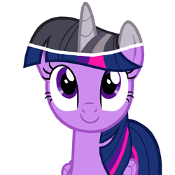 Size: 1280x1280 | Tagged: safe, artist:benpictures1, artist:wardex101, edit, imported from derpibooru, twilight sparkle, alicorn, pony, power ponies (episode), c:, cute, discorded, discorded twilight, female, inkscape, mare, simple background, smiling, solo, transparent background, twiabetes, twilight sparkle (alicorn), vector
