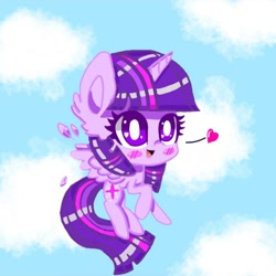 Size: 944x944 | Tagged: source needed, safe, artist:silver meadow, imported from derpibooru, twilight sparkle, alicorn, pony, chibi, female, twilight sparkle (alicorn)