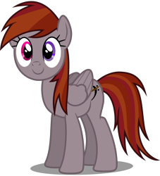 Size: 5000x5500 | Tagged: safe, artist:dashiesparkle, derpibooru exclusive, edit, editor:fauli1221, imported from derpibooru, vector edit, oc, oc only, oc:funny jo, pegasus, pony, .svg available, absurd resolution, closed mouth, female, female oc, heterochromia, mare, pegasus oc, recolor, simple background, solo, svg, transparent background, vector, wings