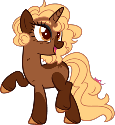 Size: 1397x1524 | Tagged: safe, artist:kurosawakuro, imported from derpibooru, oc, oc only, pony, unicorn, base used, female, looking up, mare, open mouth, open smile, show accurate, simple background, smiling, solo, transparent background