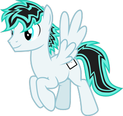 Size: 1821x1703 | Tagged: safe, artist:eclipsethings, imported from derpibooru, oc, oc only, oc:light jet, pegasus, .svg available, closed mouth, flying, male, male oc, pegasus oc, simple background, solo, spread wings, stallion, svg, transparent background, vector, wings