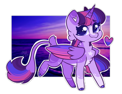 Size: 2422x1879 | Tagged: safe, artist:moccabliss, imported from derpibooru, twilight sparkle, alicorn, pony, colored wings, multicolored wings, solo, twilight sparkle (alicorn), wings