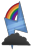 Size: 249x397 | Tagged: artist needed, source needed, safe, imported from derpibooru, oc, oc:mazz, cloud, cutie mark, lightning, rainbow, simple background, transparent background